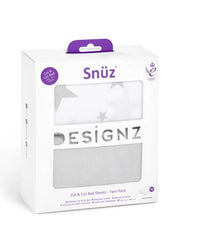 Snuz 2 Pack Cot & Cot Bed Fitted Sheet – Stars