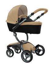 Load image into Gallery viewer, Mima Xari Complete Pushchair | Latte on Graphite Grey
