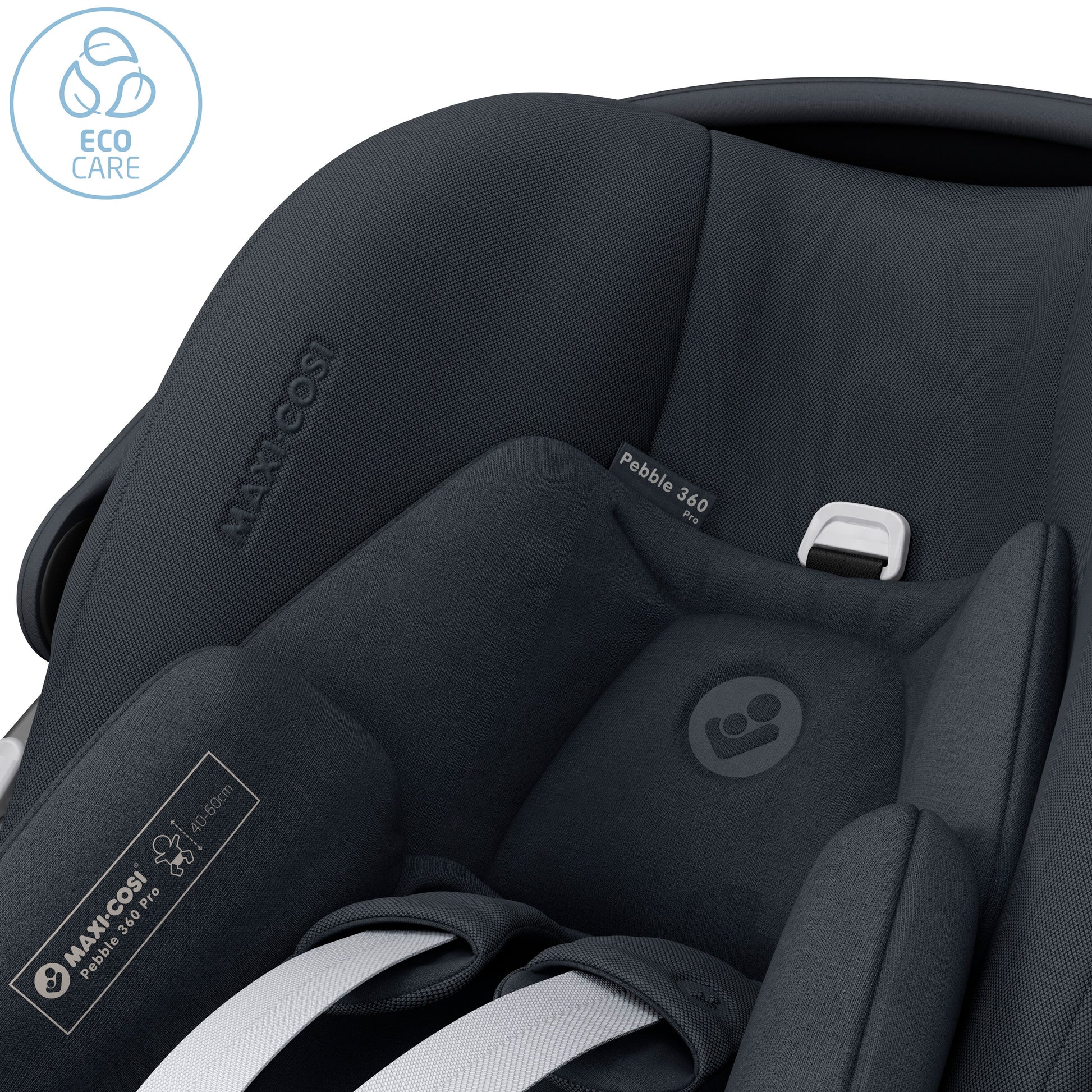 Maxi Cosi Pebble 360 Pro Car Seat & FamilyFix Pro Base | Essential Graphite