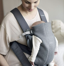 Load image into Gallery viewer, BABYBJÖRN Mini 3D Jersey Baby Carrier - Dark Grey
