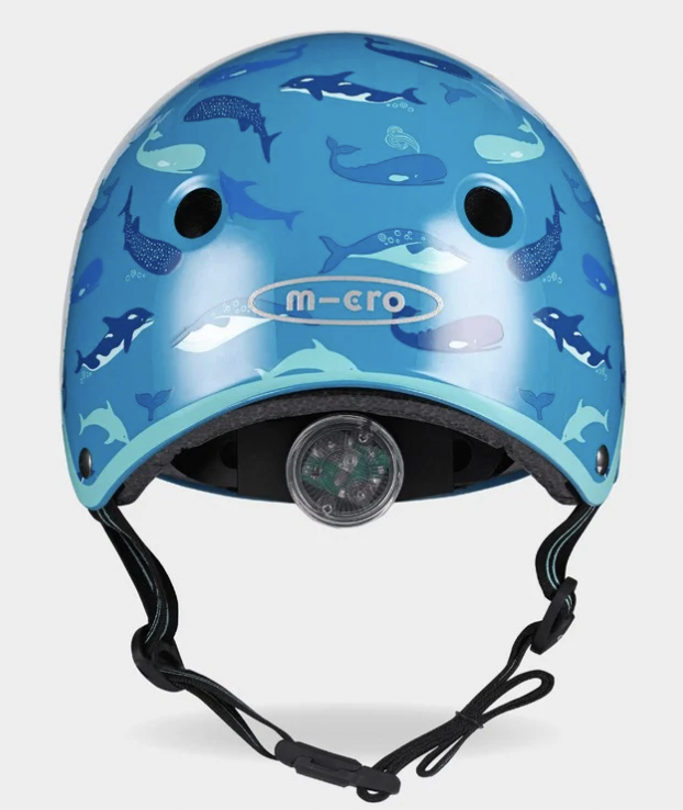 Micro Scooter Sealife Print ECO Deluxe Helmet - Small