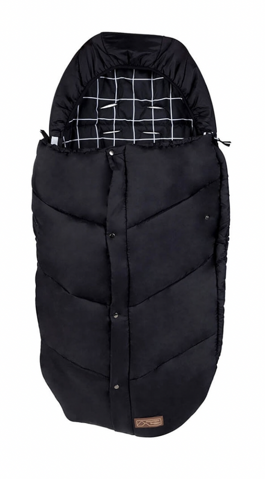 Mountain Buggy Sleeping Bag in Black/Grid