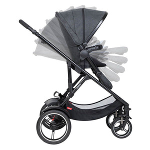 Phil & Teds Voyager V6 Pushchair with Carrycot Bundle |Pink