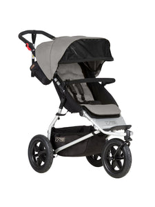 Mountain Buggy Urban Jungle Silver Bundle with Cybex Cloud T and Base