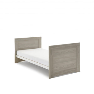 Obaby Nika Cot Bed- Grey Wash & White
