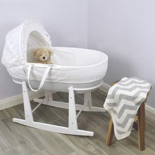 Load image into Gallery viewer, Shnuggle Moses Basket with Covers &amp; Mattress - Pebble Grey
