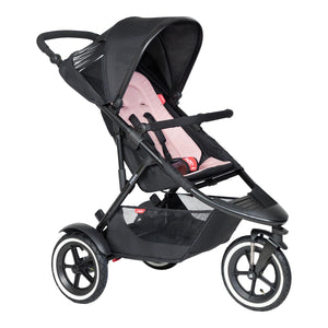 Phil & Teds Sport V6 in Blush Pink Bundle with Maxi-Cosi Pebble 360 Car Seat & Base