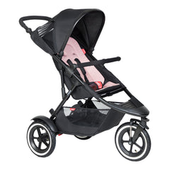 Phil & Teds Sport V6 in Blush Pink Bundle with Maxi-Cosi Pebble 360 Car Seat & Base
