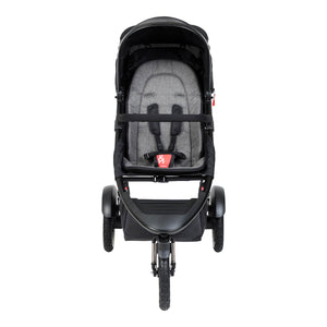 Phil & Teds Sport V6 in Charcoal Grey Bundle with Maxi-Cosi Pebble 360 Car Seat & Base