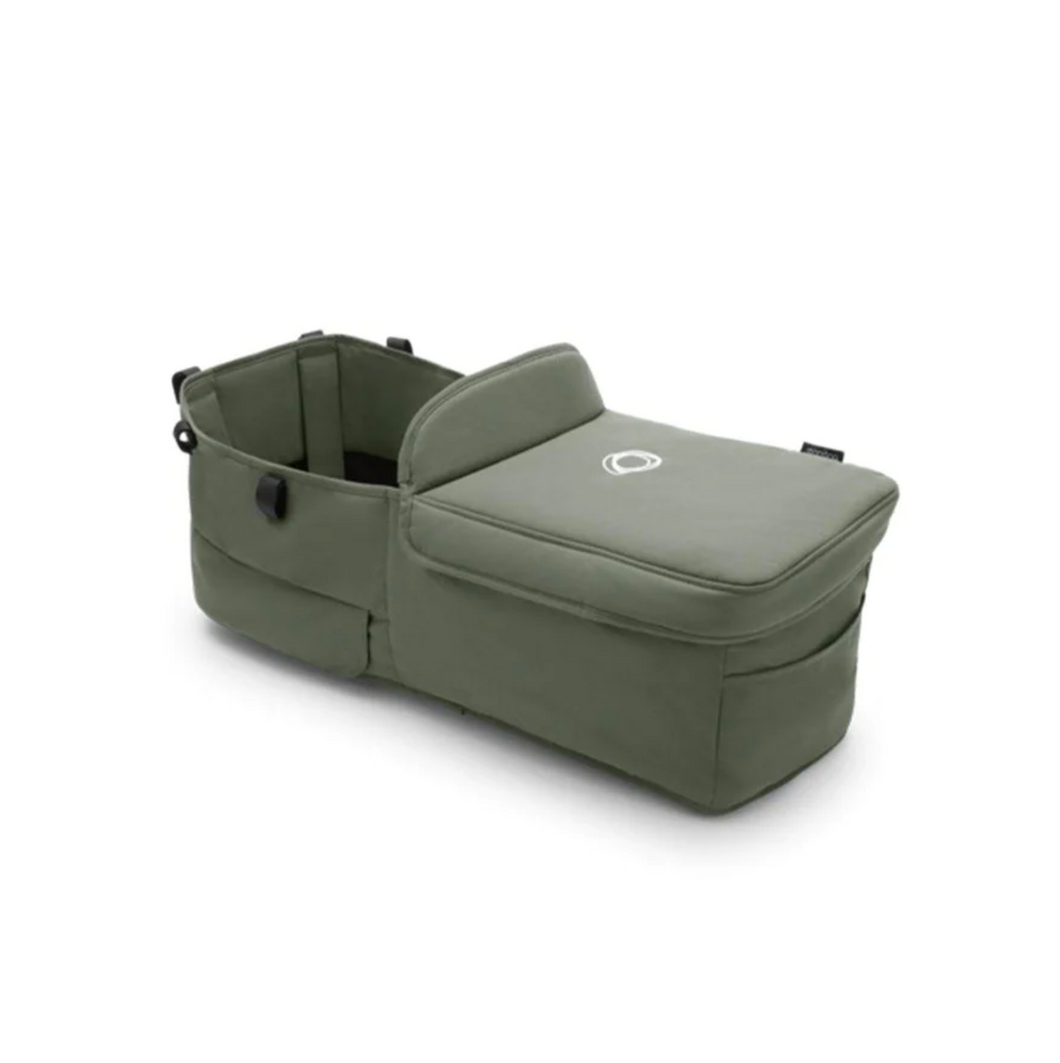 Bugaboo Donkey 5 Carrycot Fabric Forest Green Twin Pushchairs